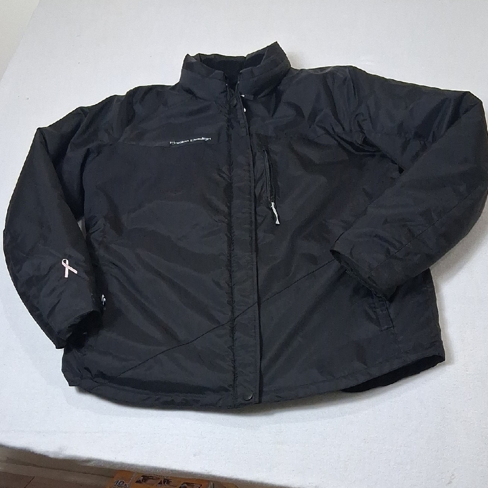 Women's Choko Design Gravity Jacket. Snowmobike, Winter Sports, Black, Size XXL